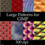 Large Patterns for GIMP