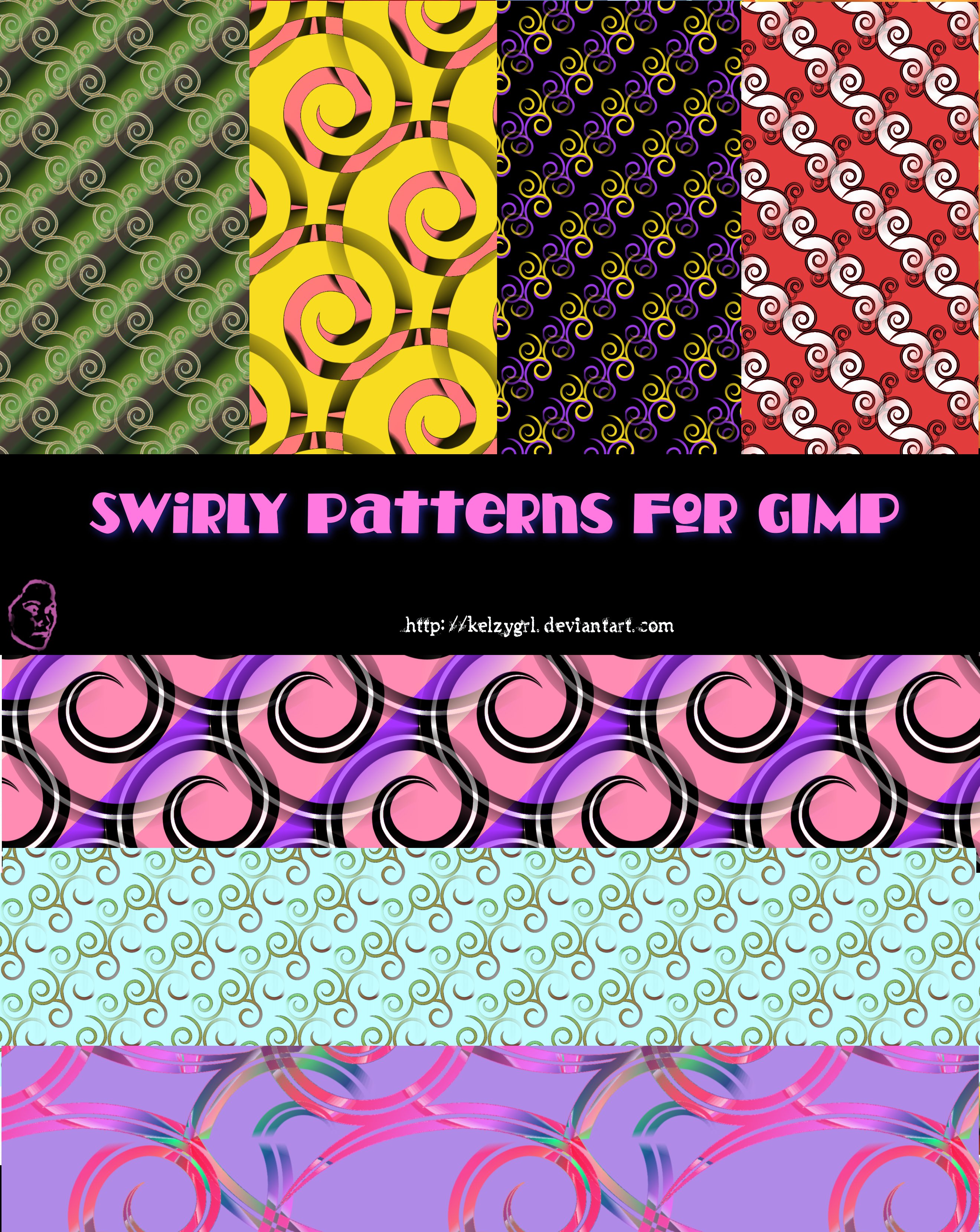 Swirly Patterns for GIMP