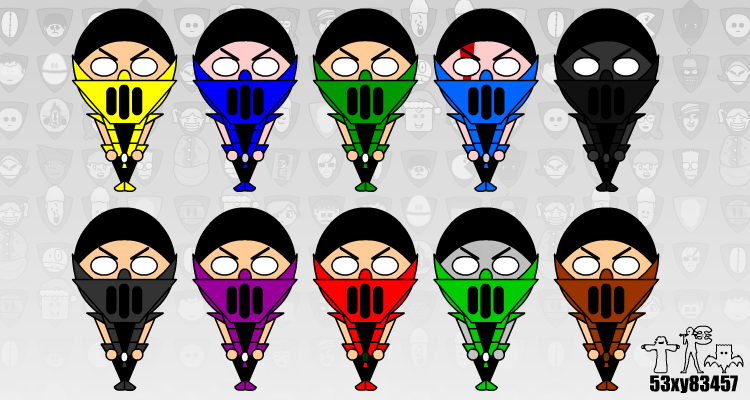 MK Ninjas animated