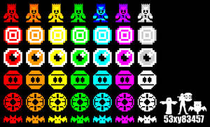 Character Variations - Animated (CH8) by 53xy83457 on DeviantArt