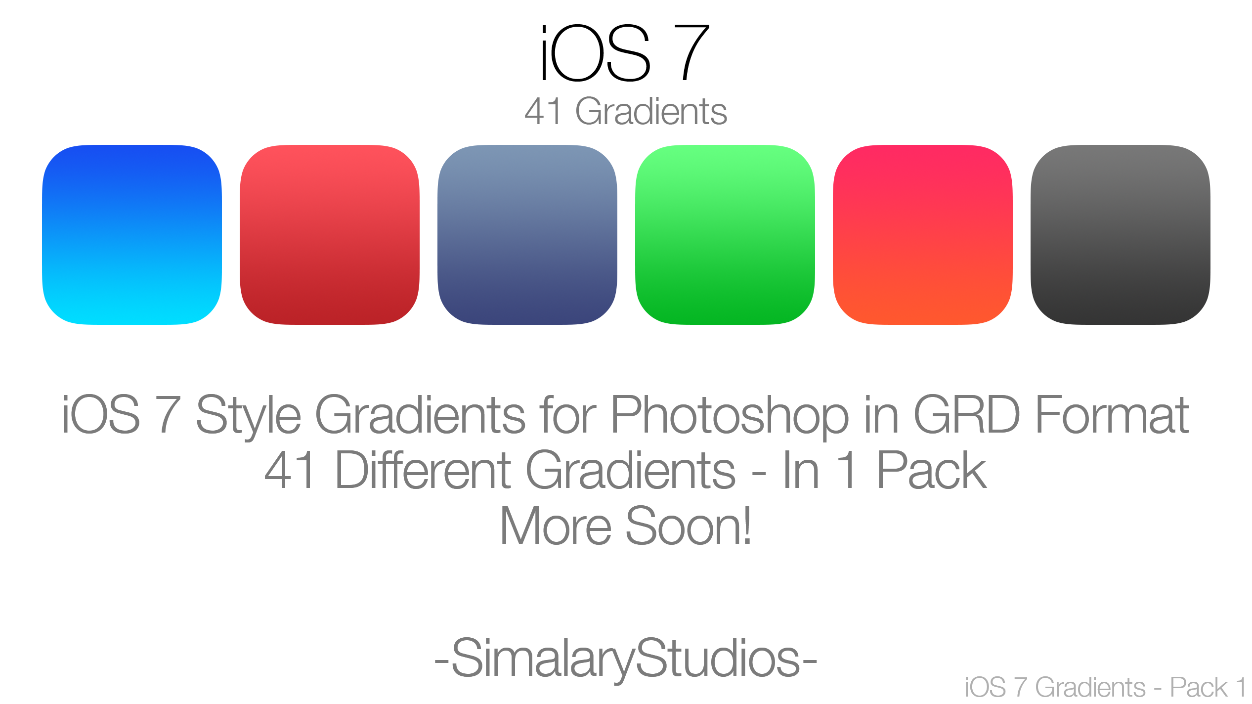 iOS 7 Gradients 1 by simalary44