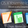 OS X Yosemite Icons - iWork Applications DOWNLOAD