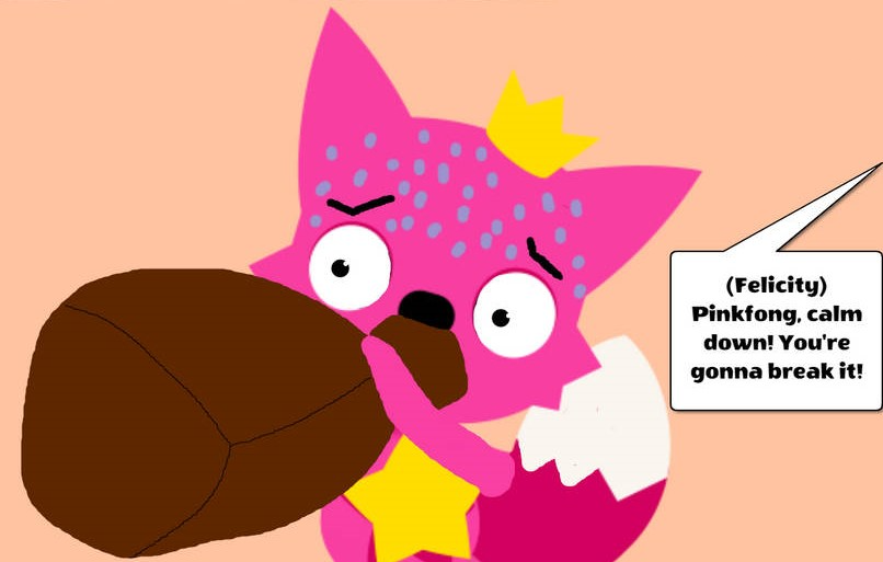 Pinkfong's Hyperventilation Bag by TheMMT on DeviantArt
