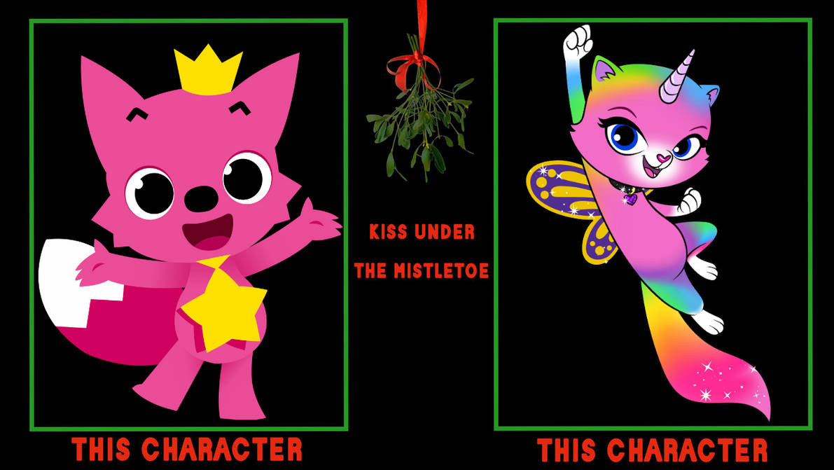 Pinkfong x Felicity Mistletoe Meme by TheMMT on DeviantArt