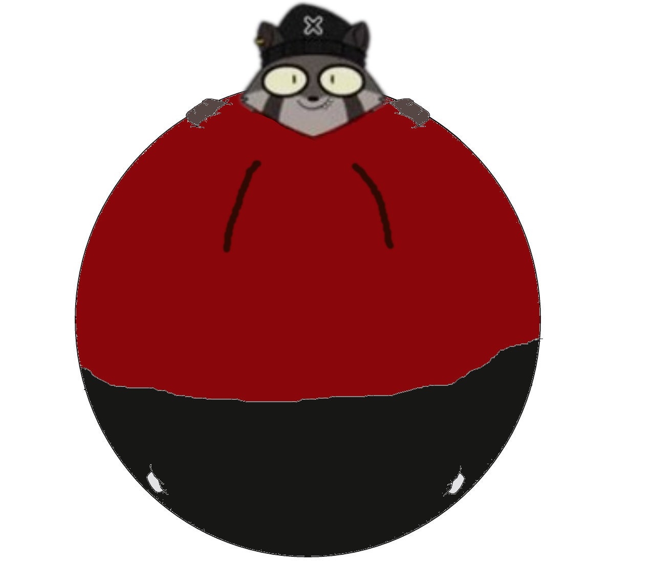 Rocky Rakoon Inflated by The-MMT on DeviantArt