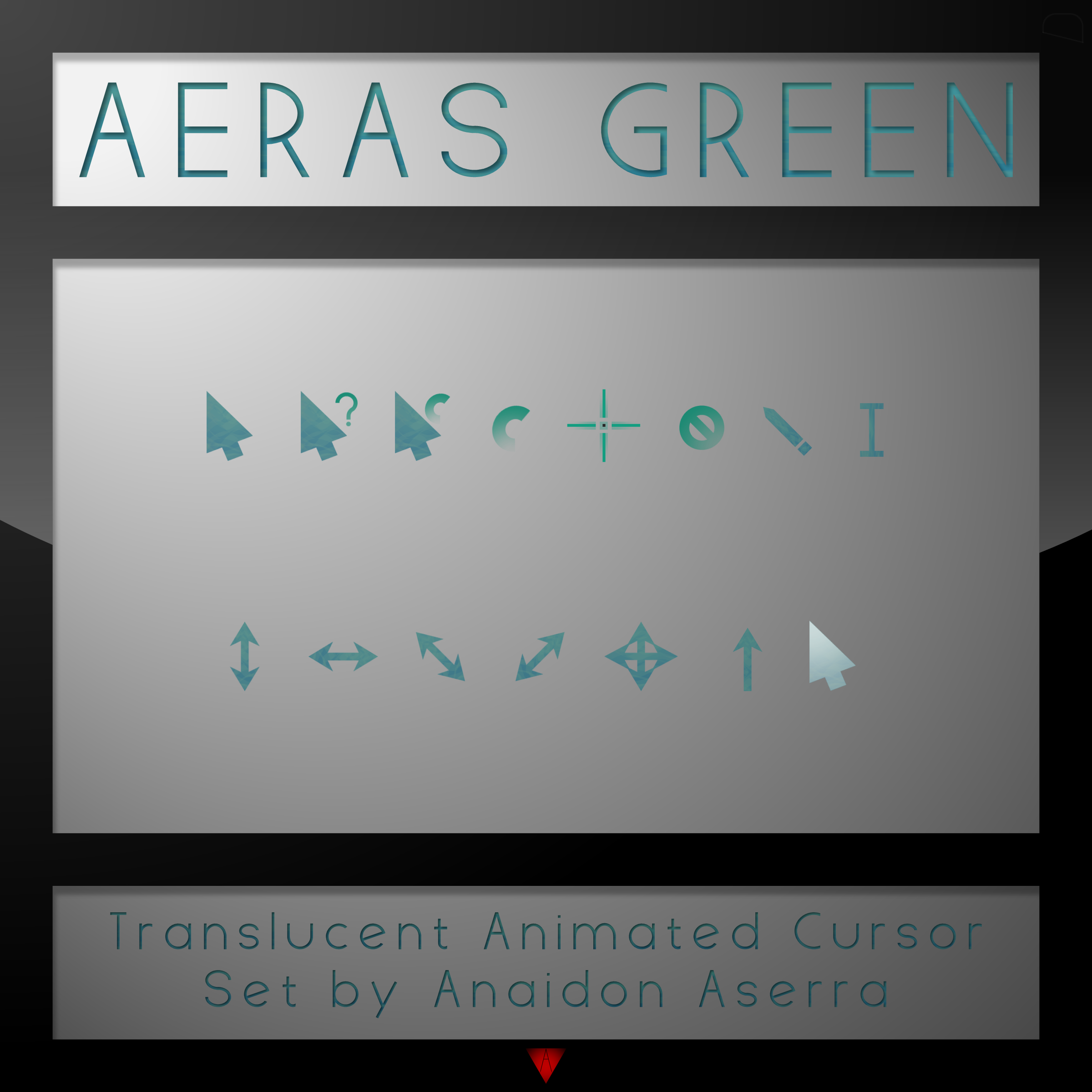 Aeras Green Cursor Set by Anaidon-Aserra on DeviantArt