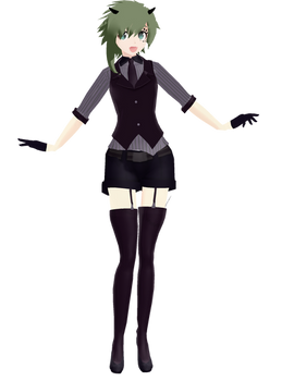 [MMD] Poker Face Gumi + DL