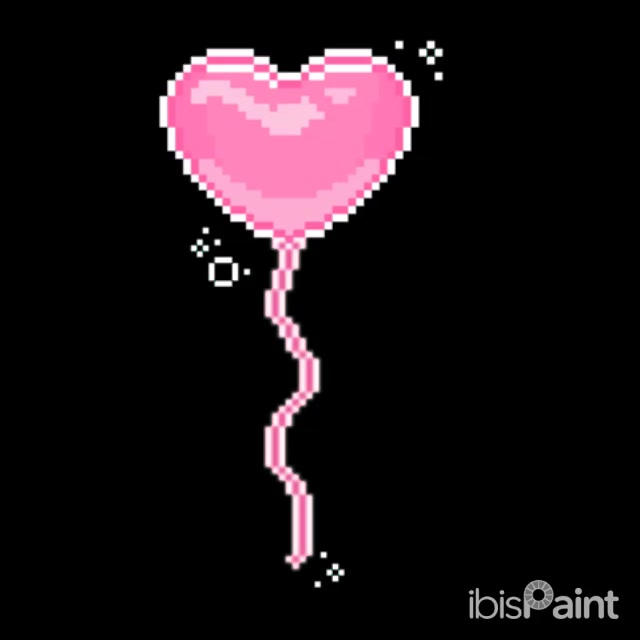Kawaii heart balloon by Kawaii-Village on DeviantArt