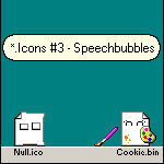 *.Icons webcomic no. 3 - Speech Bubbles