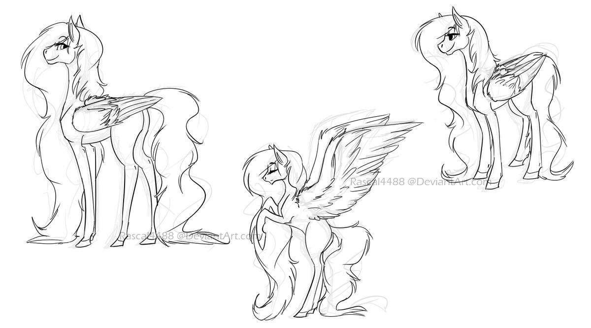 Pony Style Practice by rascal4488 on DeviantArt