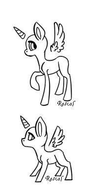 Super Tiny Pony Bases