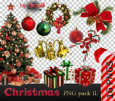 Christmas PNG pack II.