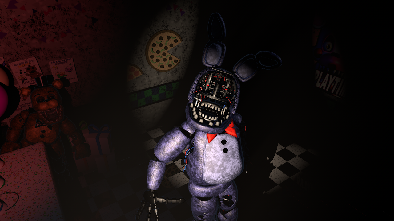 FNaF/c4d) FNaF 2 stylized map c4d by Ignitedbonnie496 on DeviantArt