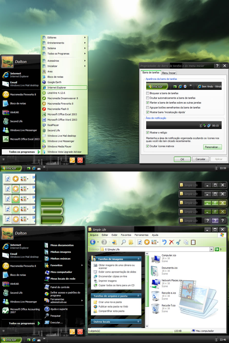 Simple Life Theme Full by gatodescabelado