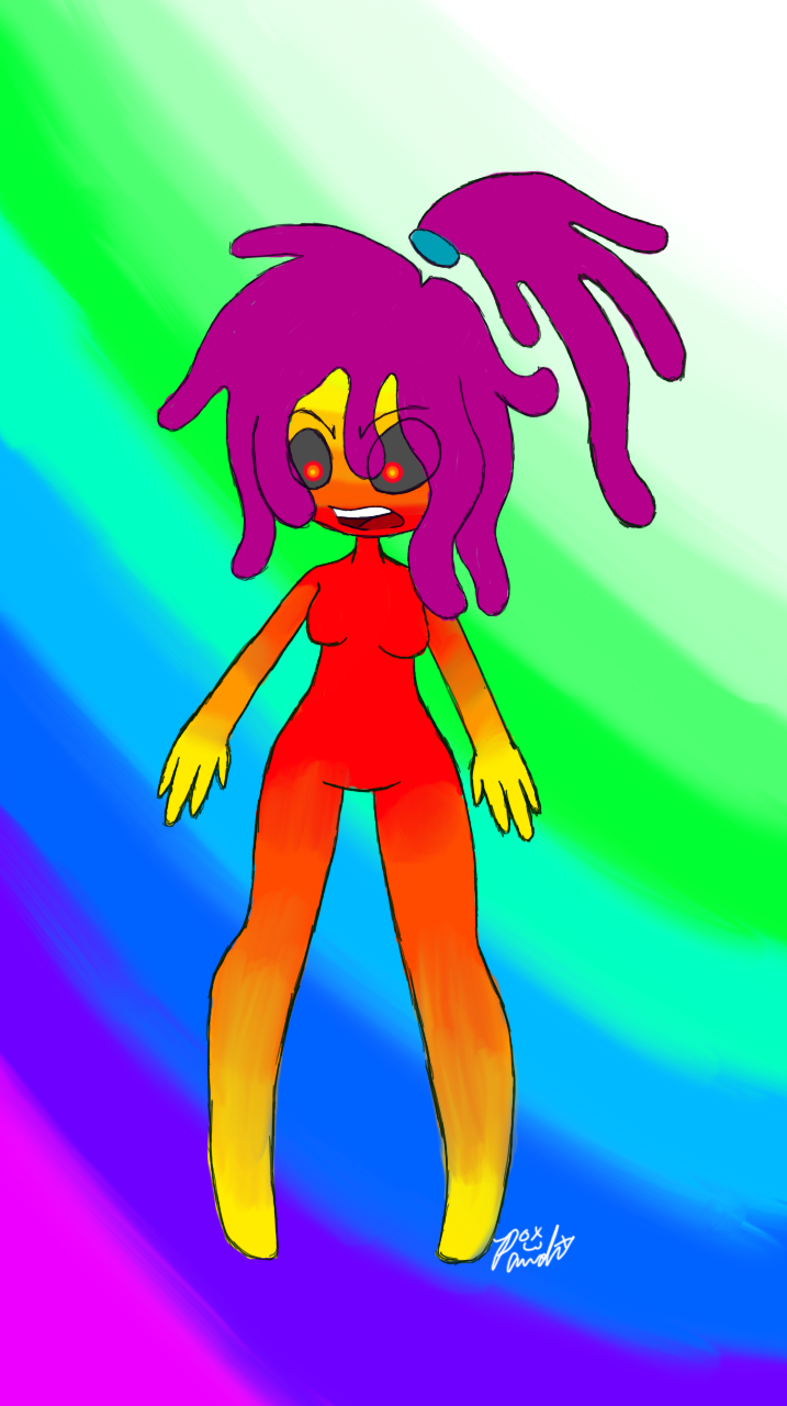 Lava girl by PandiGames on DeviantArt