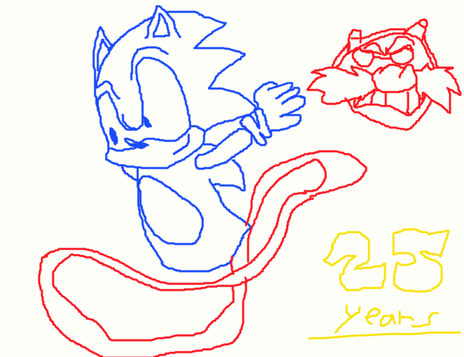 Happy Birthday SONIC THE HEDGEHOG by MegaCrashtheHedgehog on DeviantArt
