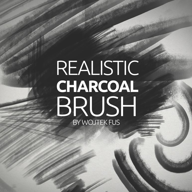 Realistic Charcoal Brush