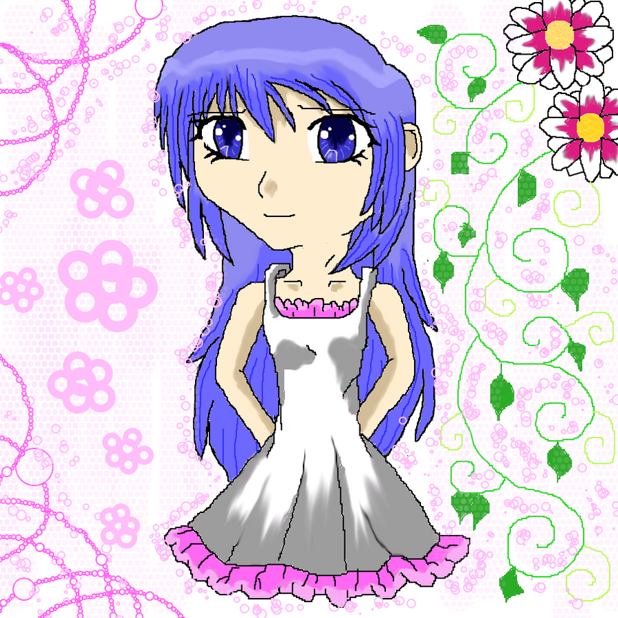 anime flower girl by NekoMaidChan77 on DeviantArt