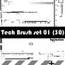 Tech Brush set 01 _30 bushes