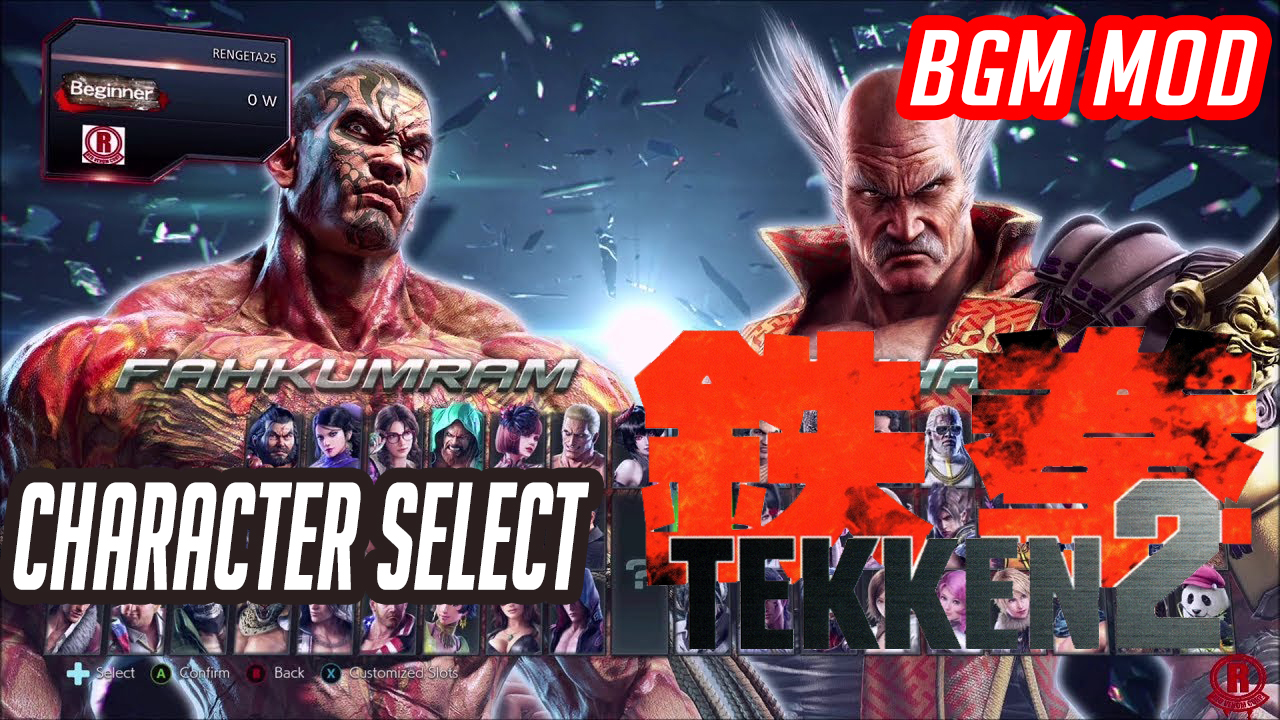 Tekken 2 Character Select Bgm Mod By Dombilimaymun On Deviantart