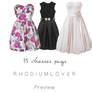 35 Dress PNGs