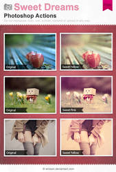 Sweet Dreams Photoshop Actions