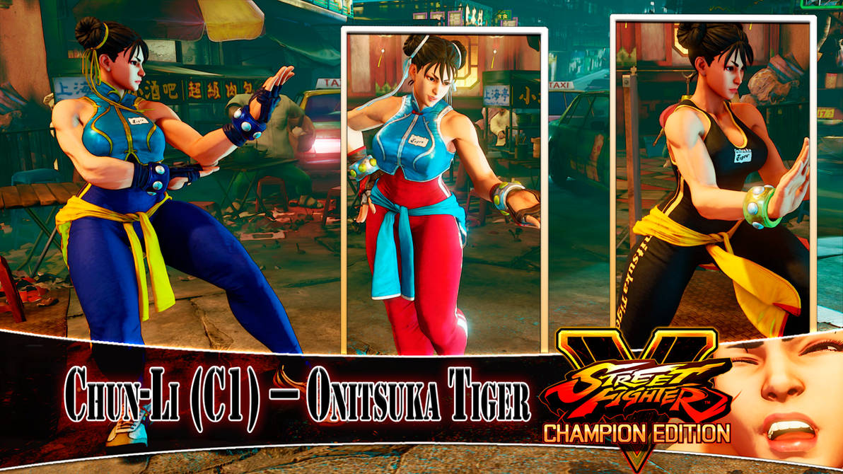 chun li onitsuka tigers
