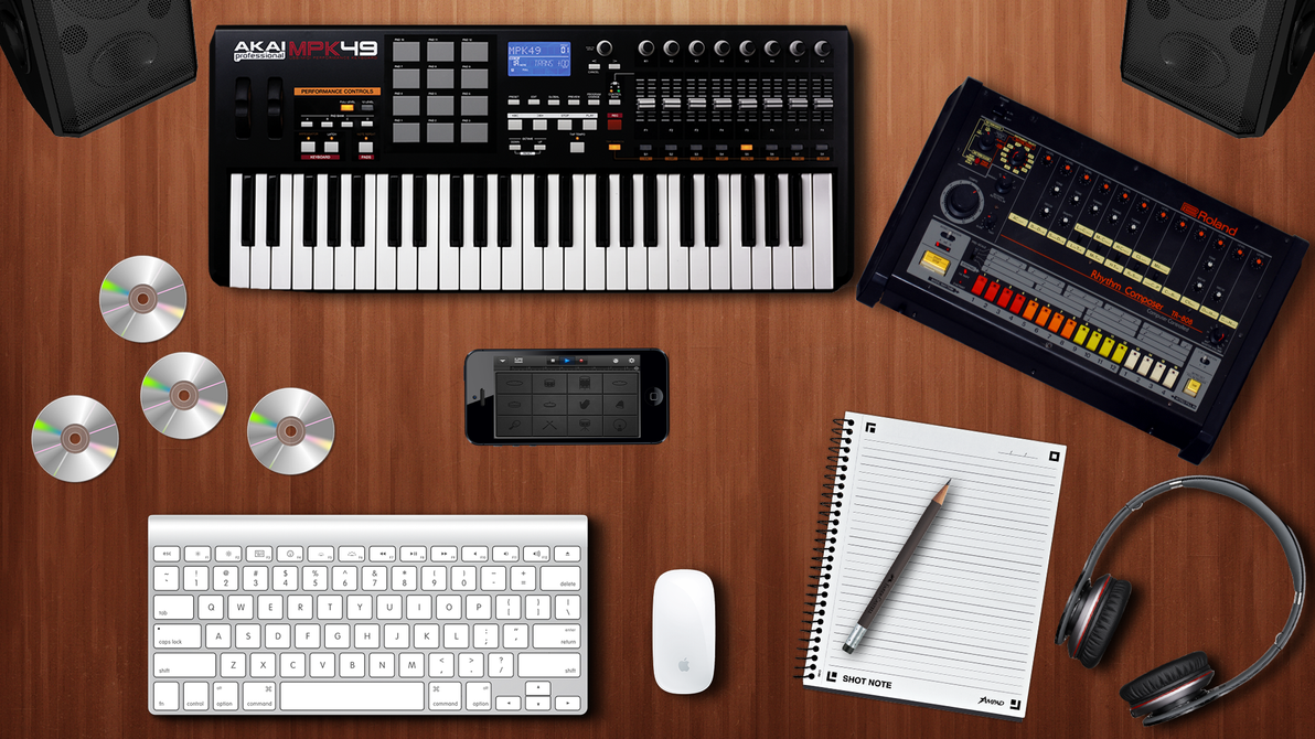 Music Producer Desktop By Jamalakakyo On Deviantart