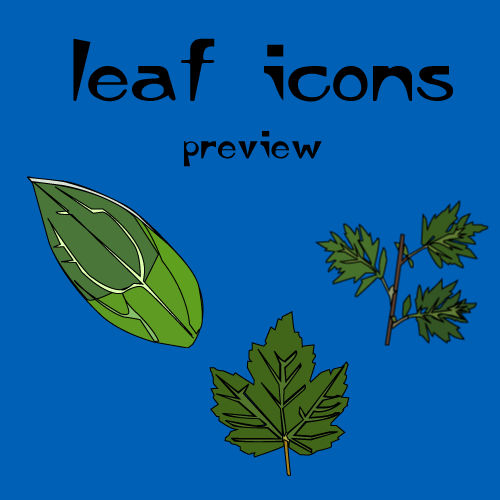 Leaf icons by romp9 on DeviantArt