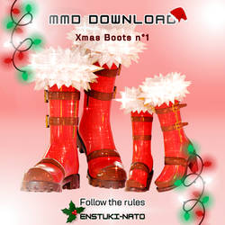 [MMD +DL] Xmas Boots 1