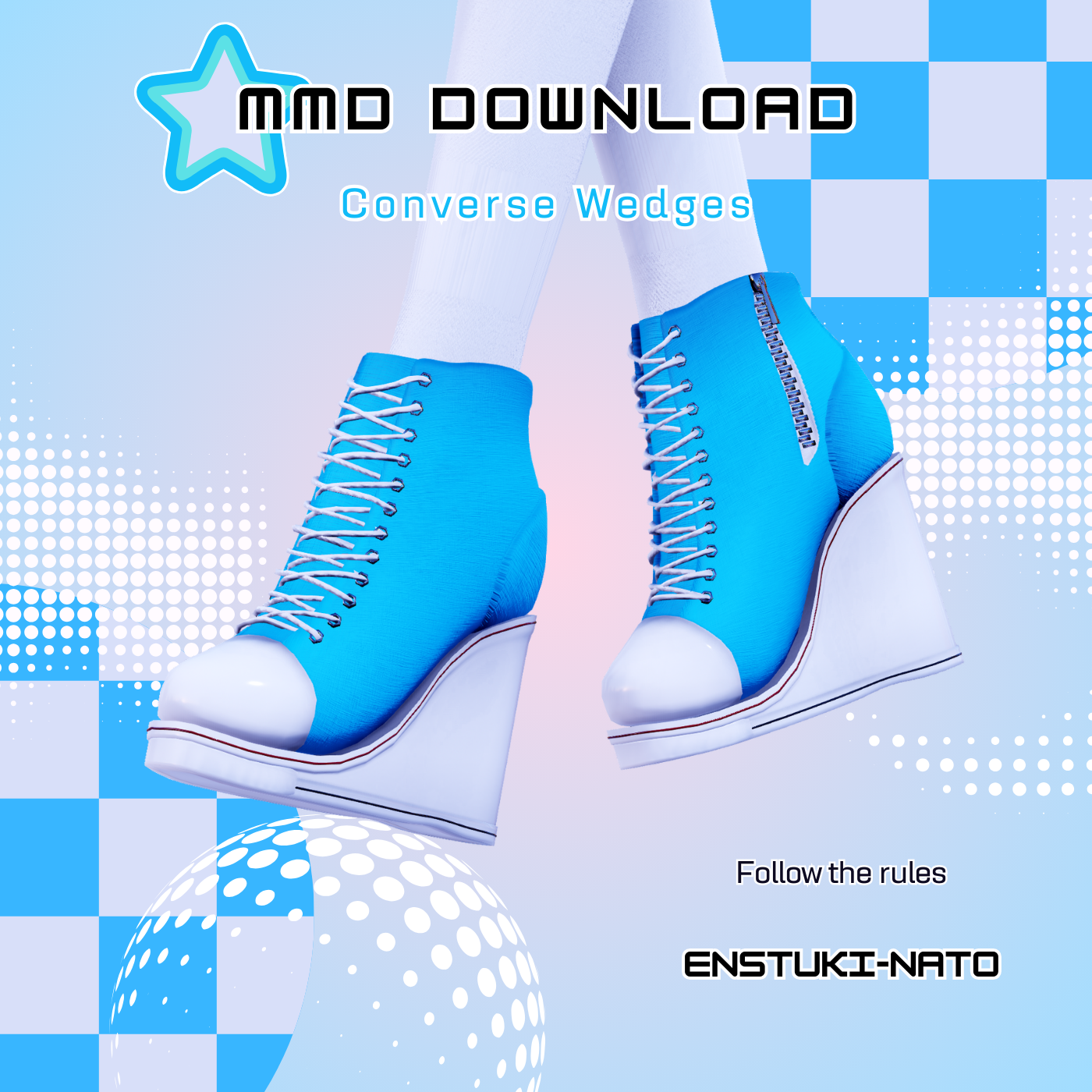 [MMD +DL] Converse Wedges by Enstuki-NATO on DeviantArt