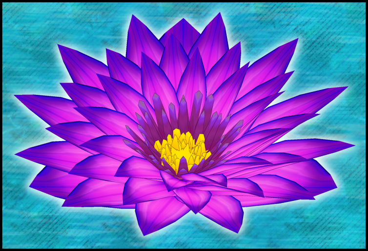  Lotus Flower 3D Model  by Metalraptor on DeviantArt