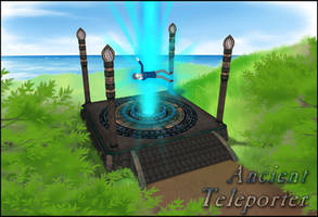Ancient Teleporter - Model - for ComiPo!