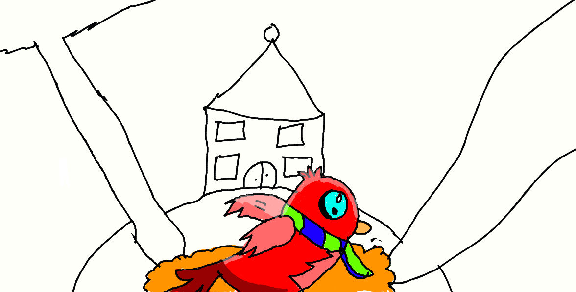 The Little Red Bird by SomeLily12 on DeviantArt