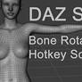 Freebie : Daz3D Genesis8 RotateXYZ Hotkey