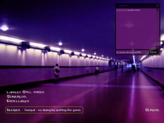 purple tunnel GUI