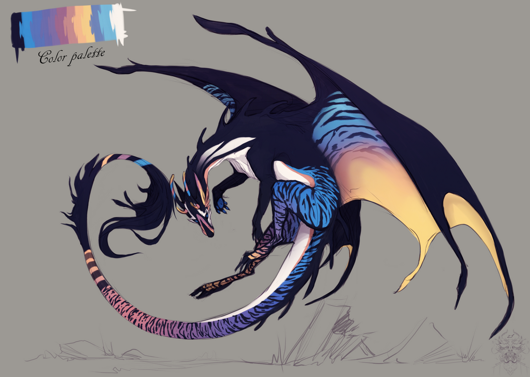 Dragon OTA [CLOSED] by Waxowl on DeviantArt