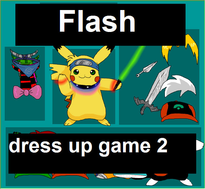 Pikachu dress up game 2 by timmy-gost on DeviantArt