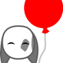 Happy Bun-bun with Balloon