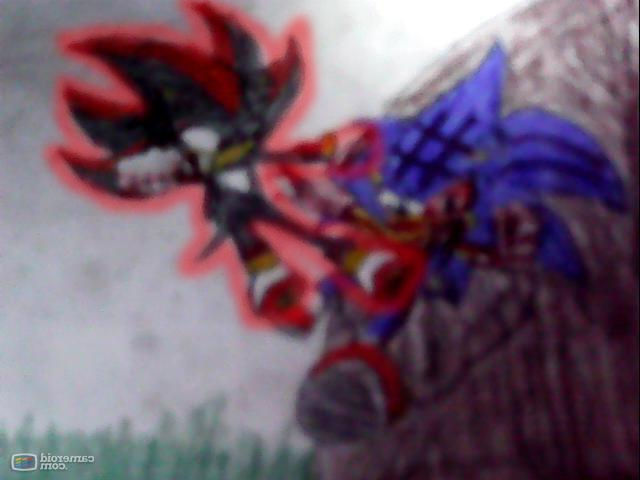 pics Epic Cool Sonic Drawings shadow vs sonic epic battle by tizlam97