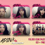Apink Pink Blossom Folder Icon Pack