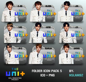 The Unit B Contestants Folder Icon Pack 5