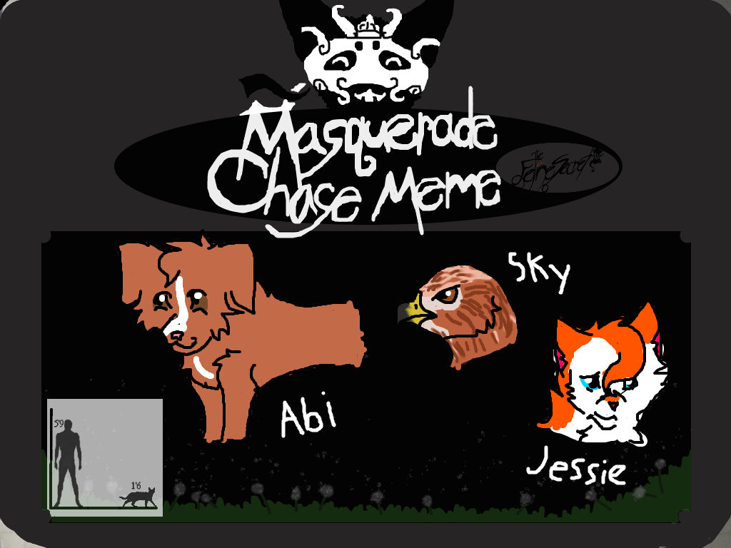 Tfs Masquerade Chase Meme Jessie Abi Sky By Kestrelsongart On Deviantart