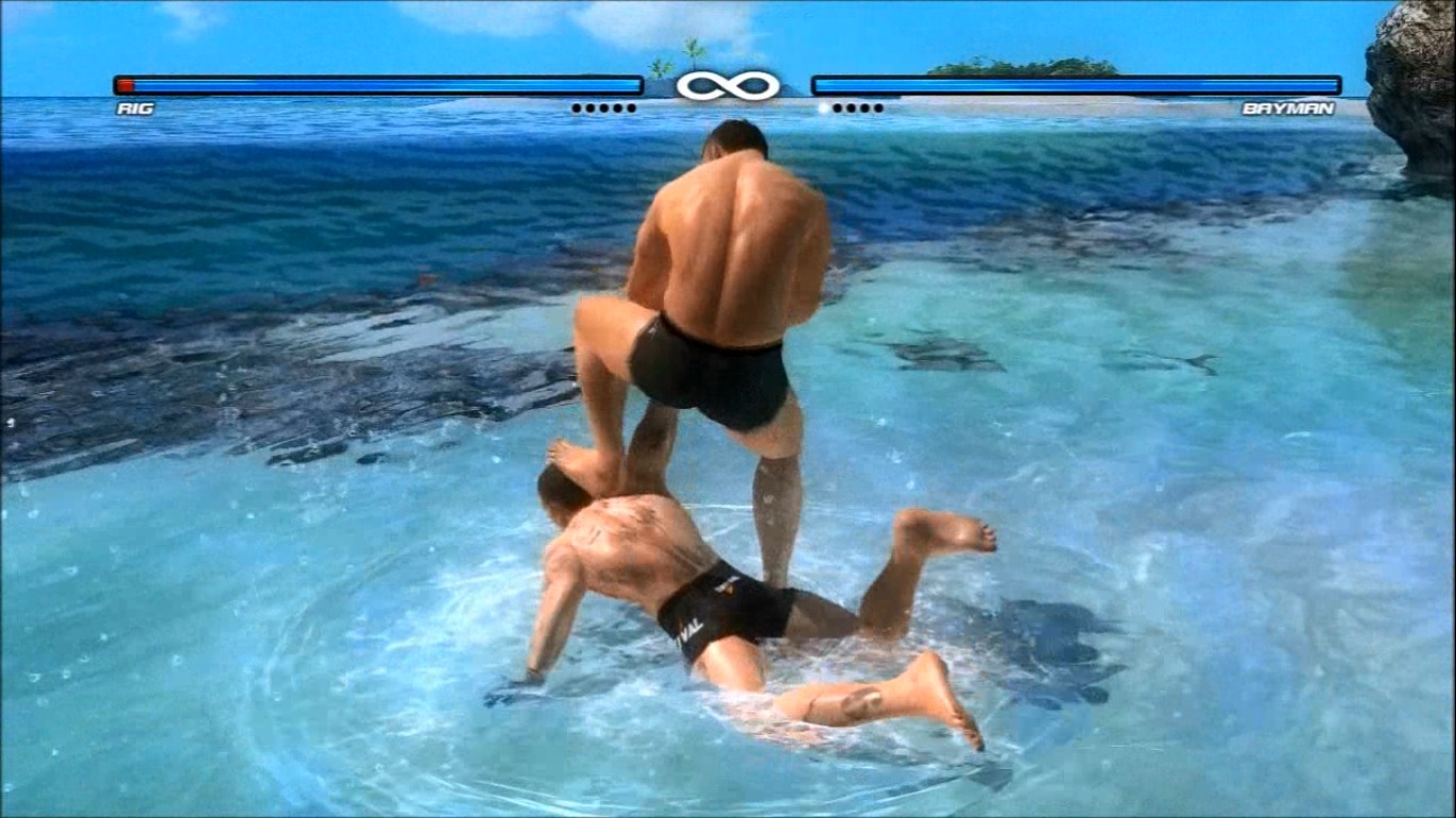 DOA 5 - Bayman grabs Rig [animated] by GyakuRyonaMale on DeviantArt