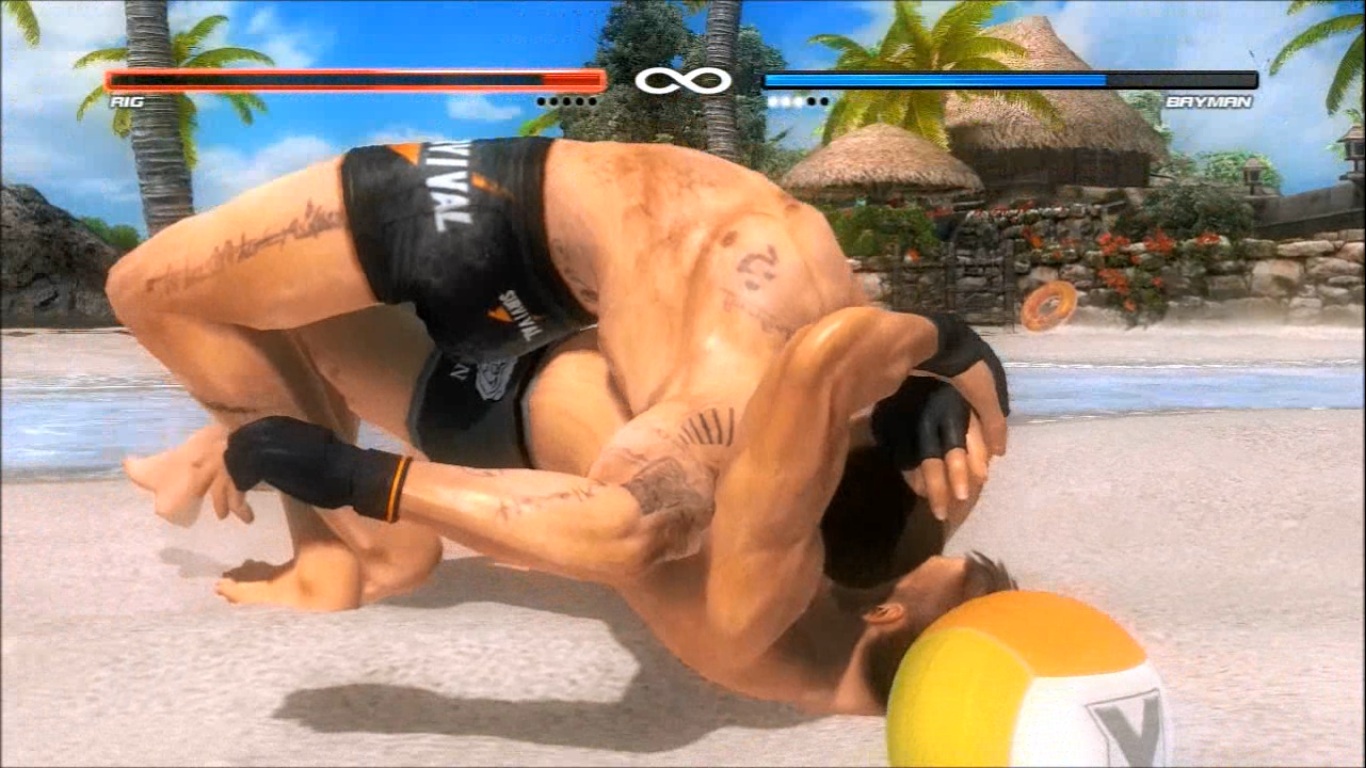 DOA 5 - Bayman grabs Rig [animated]