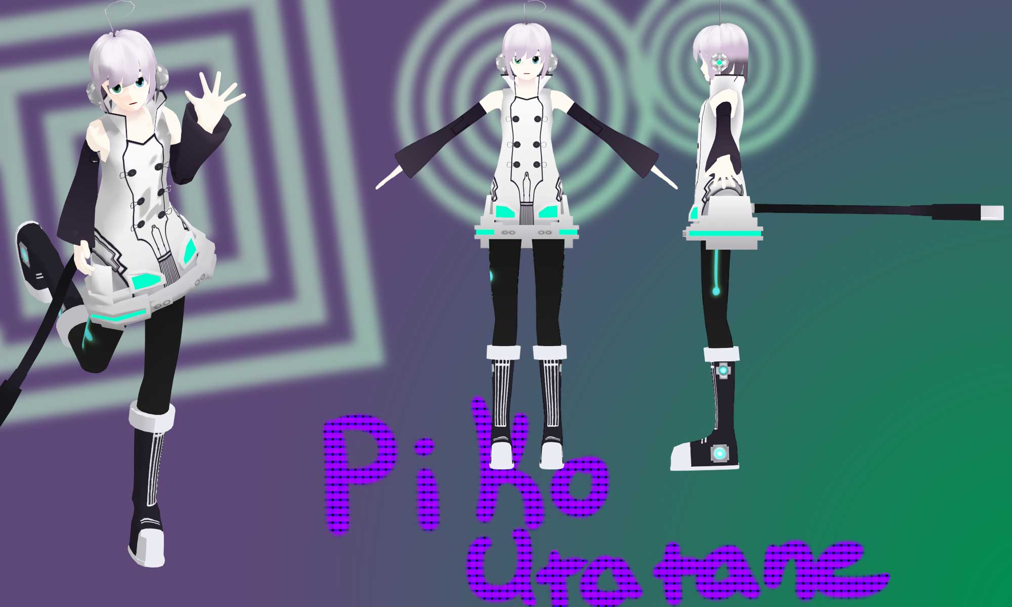 MMD Newcomer: Utatane Piko 2.0 + Download