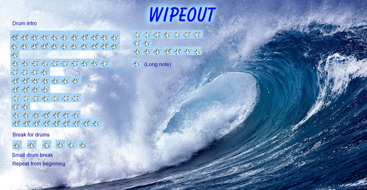Wipeout Ocarina Tab by GracietheHalfwolf16 on DeviantArt