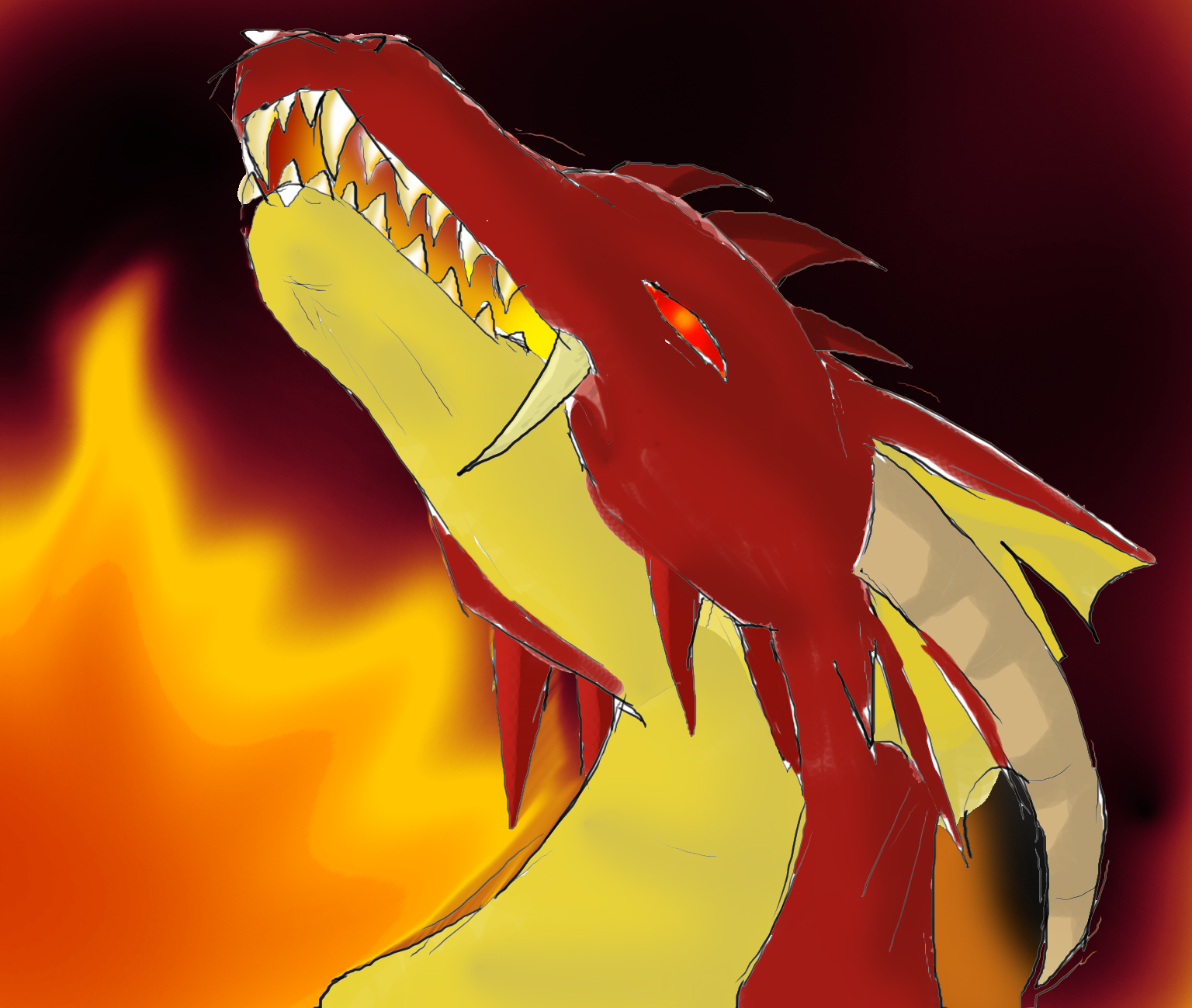Fiery Rage by wispywaffle on DeviantArt