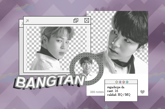 bangtan sonyeondan pack png