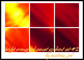 Bright Sunset-2 icon gradients